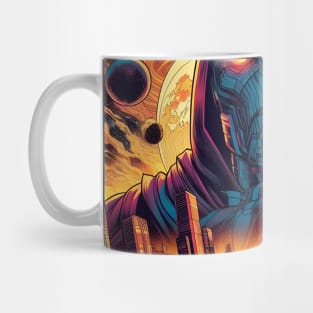 Conquer the Cosmos with Darkseid: Legendary Art and Overlord Designs Await! Mug